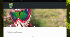 Desktop Screenshot of bravopaintball.com.br